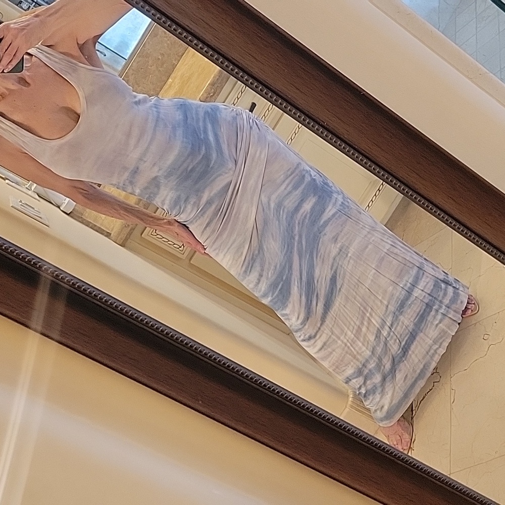 Young Fabulous & Broke Tie-dye Racerback-style Maxi Dress, S - Picture 9 of 16